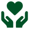 icono manos y corazón